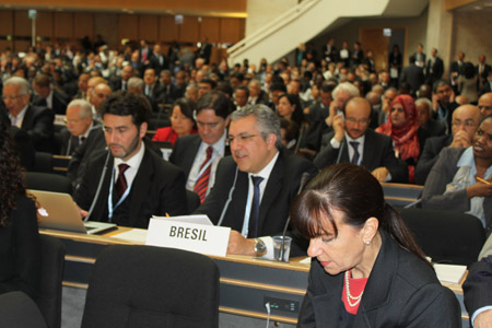  O ministro Alexandre Padilha na abertura da 65ª Assembleia Mundial da Saúde 