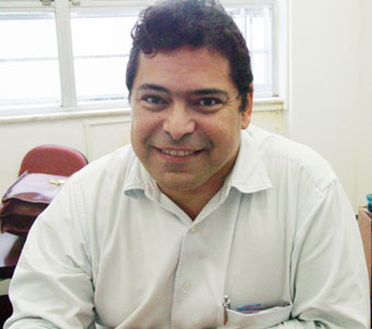  O pesquisador Luiz Cláudio Arraes (Foto: Bruna Cruz) 