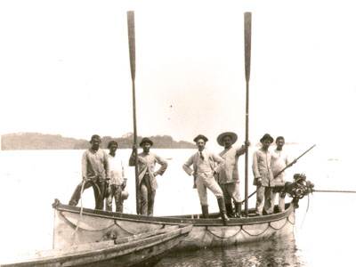  Carlos Chagas, ao centro, em expedição científica à Amazônia em 1913 