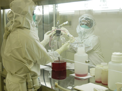  Produção de vacina contra o sarampo no Instituto de Tecnologia em Imunobiológicos da Fiocruz 