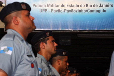  Instalação da UPP na comunidade Pavão-Pavãozinho/Cantagalo 