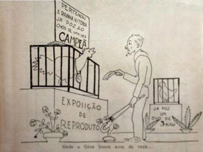  Caricatura do Jeca feita por José Reis em 1932 