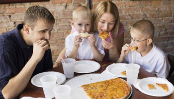  A pesquisa também indicou baixa adesão à alimentação saudável entre os pais e filhos 