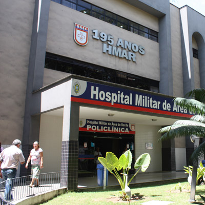  O hospital militar do Recife foi um dos avaliados no estudo 