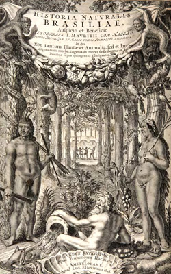  Capa de <EM>Historia naturalis Brasiliae</EM>, de 1648 
