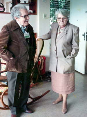  Leonidas e Maria Deane, na casa em Santa Teresa (RJ), projetada por Oscar Niemeyer (Fotos: Arquivo pessoal) 
