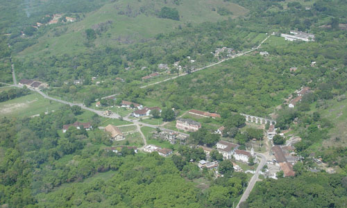  Vista aérea do <EM>campus</EM> Mata Atlântica da Fiocruz, em Jacarepaguá 