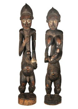  O acervo da exposição é resultado de milhares de anos de arte produzida pelos povos africanos 