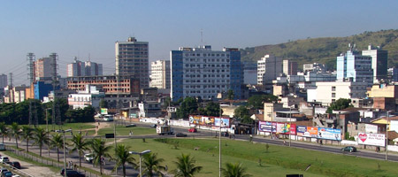  Vista área da região central do município (Foto: Prefeitura de Nova Iguaçu) 