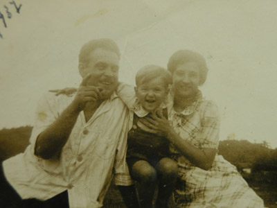  Hermann e os pais, Otto e Zulmira 