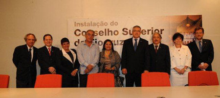  Padilha, Gadelha e alguns dos membros do Conselho Superior da Fundação 