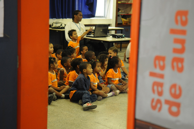  O Ação nas escolas é uma das iniciativas que compõem a Rede Dengue Fiocruz (Fotos: Peter Ilicciev/CCS) 