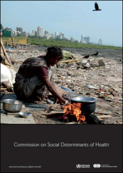  Cartaz da Comissão sobre Determinantes Sociais da Saúde da OMS 
