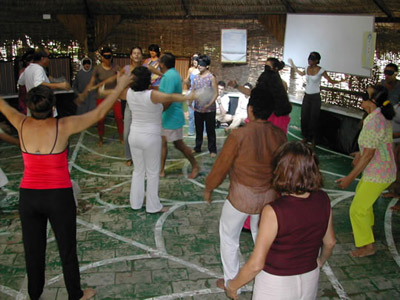  Salão terapêutico do projeto 4 Varas, em Fortaleza 