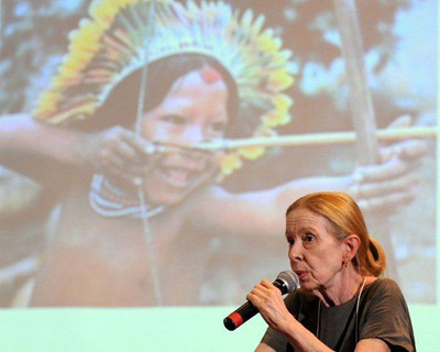  Ana Maria Tapajós: Há 220 comunidades indígenas e 180 línguas. É preciso haver um diálogo maior para promover o uso adequado destes recursos para melhorar qualidade de vida dos índios<BR><br />
(Foto: Peter Ilicciev) 