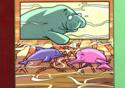 Cartilha em forma de quadrinhos alerta sobre encalhe de mamíferos aquáticos