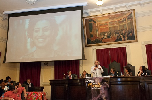 Nobel da Paz homenageia Marielle Franco em evento com Fiocruz